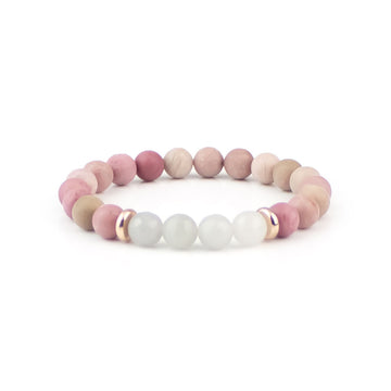 Rhodonite Beaded Bracelet